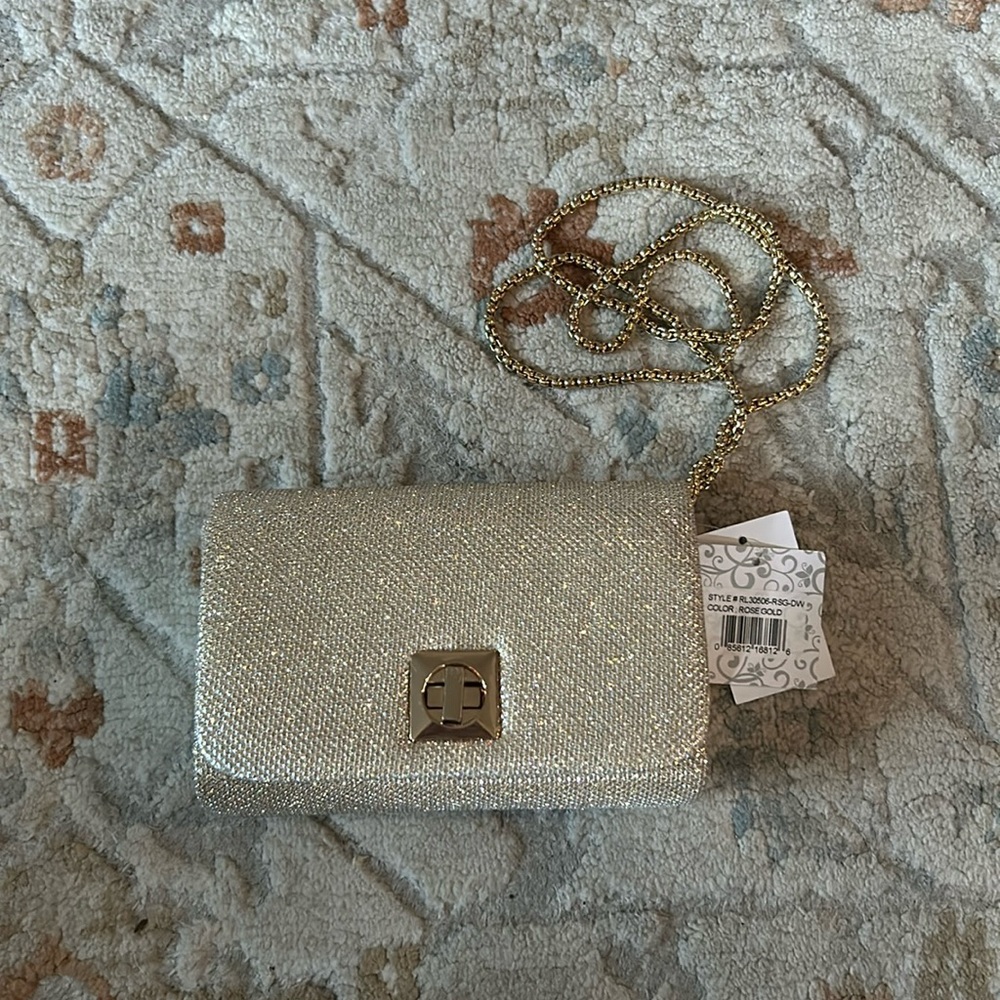 Rose Gold Purse from Lulus Never Used